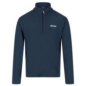 Regatta Great Outdoors Mens Kenger Half Zip Honeycomb Fleece / Moonlight Denim